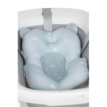 Skladacia vanička Colibro Space Cloudy Blue s teplomerom