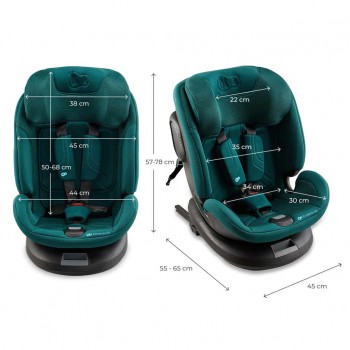 KINDERKRAFT Autosedačka Xpedition 3 i-size 40-150 cm Green