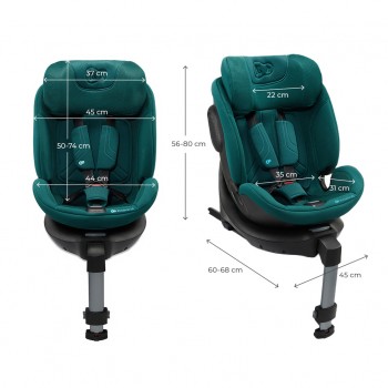 KINDERKRAFT Autosedačka Xrider 2 i-size 40-150 cm Green