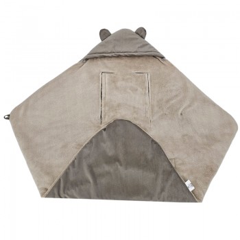 EKO Fusak do autosedačky Dark Beige
