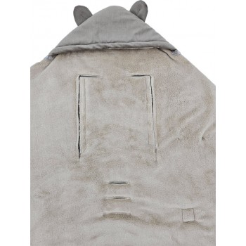 EKO Fusak do autosedačky Dark Beige
