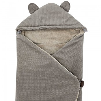 EKO Fusak do autosedačky Dark Beige