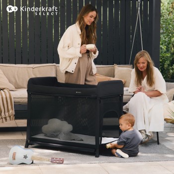 KINDERKRAFT SELECT Postieľka cestovná Moon Dream Beige