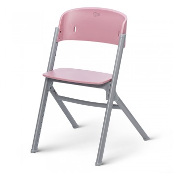 KINDERKRAFT SELECT Set jedálenská stolička Livy Aster Pink + lehátko Calmee, Premium