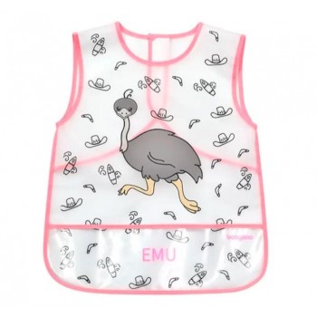 BABYONO Podbradník umývateľný Emu 24m+, 33x40 cm