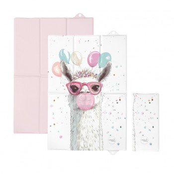 CEBA Podložka prebaľovacia cestovná (60x40) Basic Crazy Lama