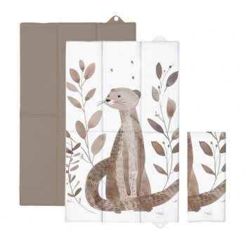 CEBA Podložka prebaľovacia cestovná (80x50) Basic Clever Otter