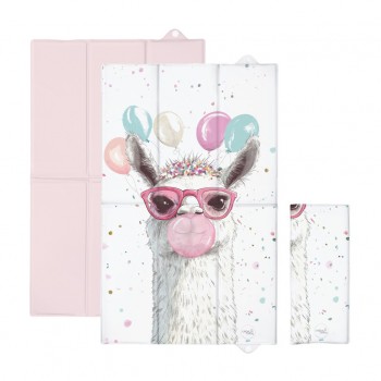 CEBA Podložka prebaľovacia cestovná (80x50) Basic Crazy Lama