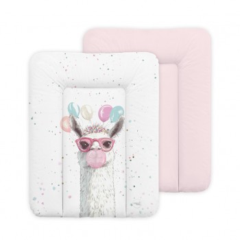 CEBA Podložka prebaľovacia mäkká (50x70) Basic Crazy Lama