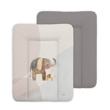 CEBA Podložka prebaľovacia mäkká (50x70) Basic Elephant Family