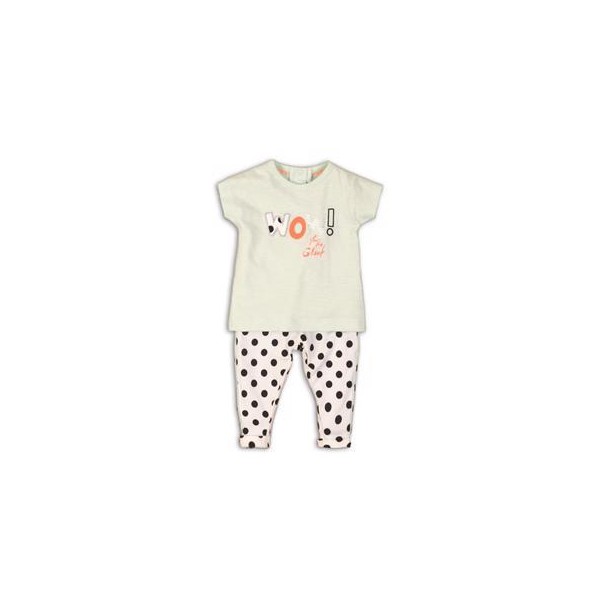 DIRKJE Set 2dielny C-SO JOYFUL WOW 56 White-Mint