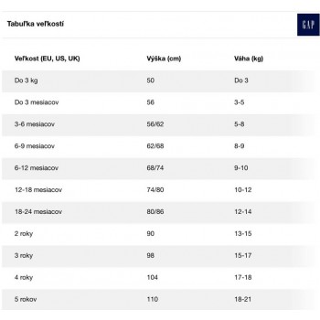 GAP Body krátky rukáv maskáčový vzor chlapec 18-24m