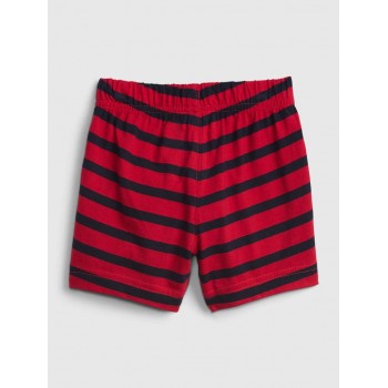 GAP Nohavice krátke Red-Black Stripes chlapec 18-24m
