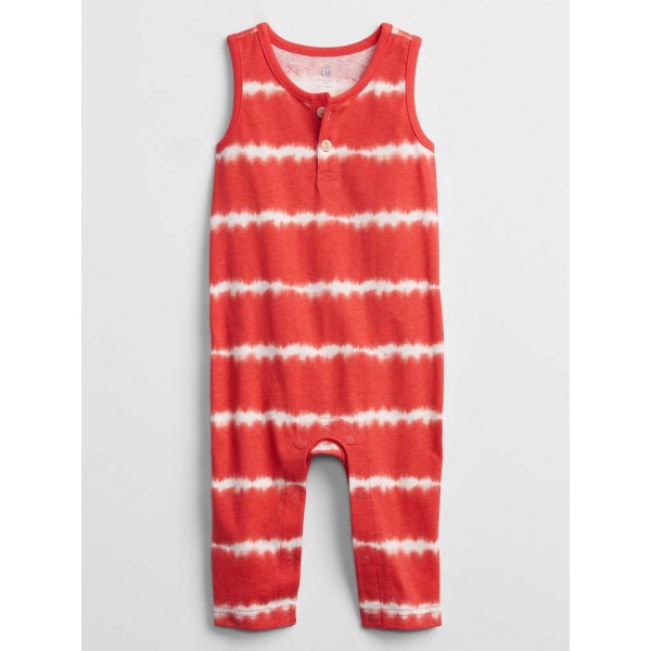 GAP Overal bez rukávov Stripes dievča 3-6m