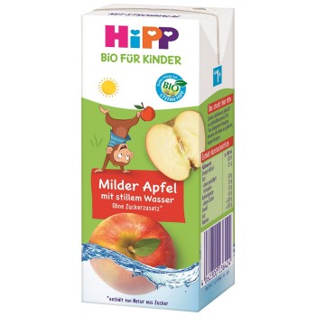 HiPP BIO Nápoj Jemné jablko s neperlivou pramenitou vodou 200ml od 1 roka