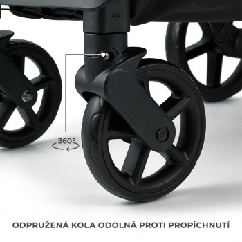 KINDERKRAFT Kočík športový Loom Black