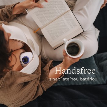 LANSINOH Odsávačka materského mlieka elektrická dvojitá handsfree Duo