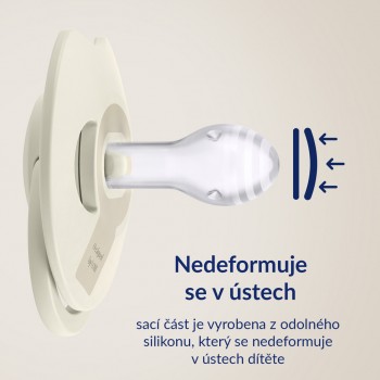 LOVI Cumlík silikónový dynamický Prime 6-18m 2ks Pistachio/Green