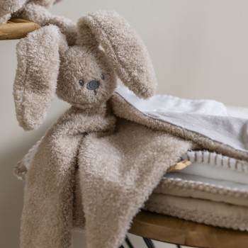 NATTOU Maznáčik maxi Lapidou Teddy Glow pieskový 65 x 40 cm, 0 m+