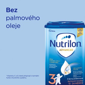 NUTRILON Mlieko batoľacie 3 Advanced 6x 800 g, 12+