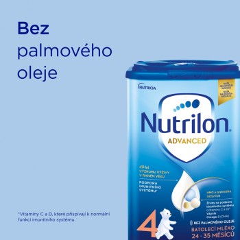 NUTRILON Mlieko batoľacie 4 Advanced 6x 800 g, 24+