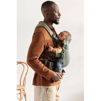 BABYBJÖRN Nosič Harmony Dark Green 3D mesh, do 15 kg