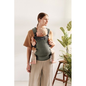 BABYBJÖRN Nosič Harmony Dark Green 3D mesh, do 15 kg