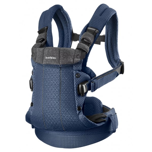 BABYBJÖRN Nosič Harmony Navy blue 3D mesh, do 15 kg