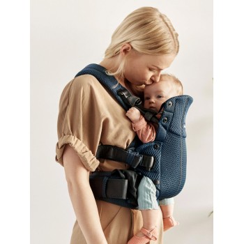 BABYBJÖRN Nosič Harmony Navy blue 3D mesh, do 15 kg