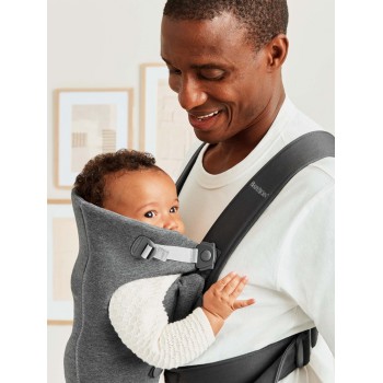 BABYBJÖRN Nosič Mini, Dark Grey 3D Jersey