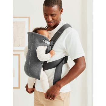 BABYBJÖRN Nosič Mini, Dark Grey 3D Jersey
