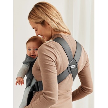 BABYBJÖRN Nosič Mini, Dark Grey 3D Jersey