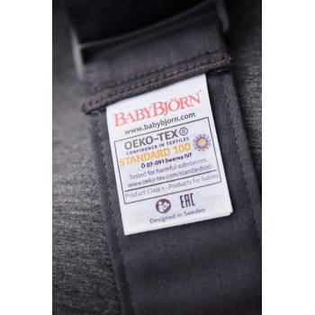 BABYBJÖRN Nosič Mini, Dark Grey 3D Jersey