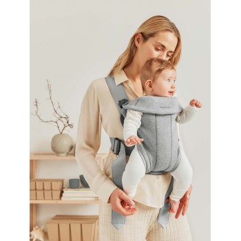 BABYBJÖRN Nosič Mini, Light Grey 3D Jersey