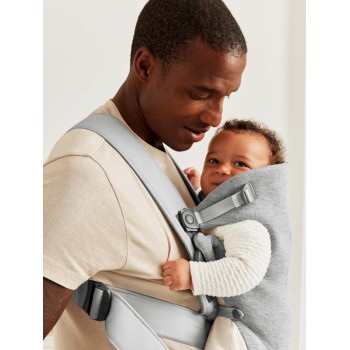 BABYBJÖRN Nosič Mini, Light Grey 3D Jersey