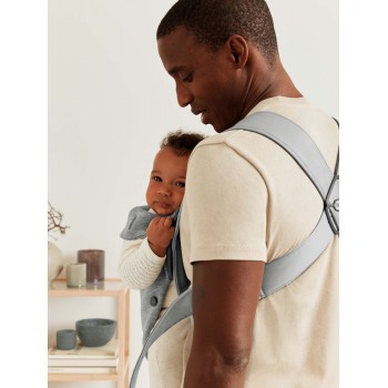 BABYBJÖRN Nosič Mini, Light Grey 3D Jersey