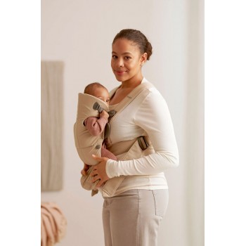 BABYBJÖRN Nosič Mini, Woven Beige