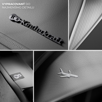 KINDERKRAFT SELECT Kočík športový Pilot 2 Grey