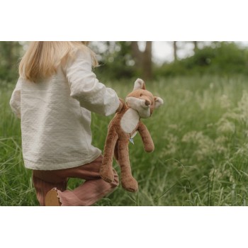 LITTLE DUTCH Hračka plyšová líška s dlhými nohami Forest friends