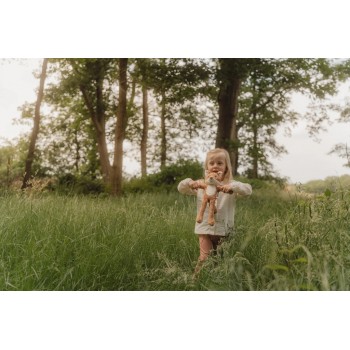 LITTLE DUTCH Hračka plyšová líška s dlhými nohami Forest friends