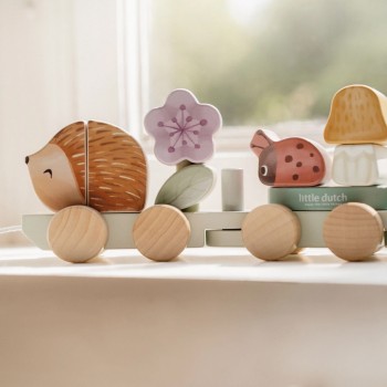 LITTLE DUTCH Vláčik ježko Fairy garden