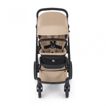 PETITE&MARS Kočík kombinovaný ICON 2v1 Mocha Beige LITE RWS + Core Pro i-Size Black Grey + Báza