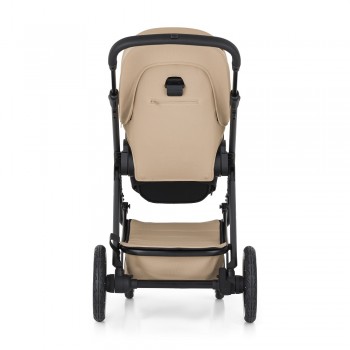 PETITE&MARS Kočík kombinovaný ICON 2v1 Mocha Beige XXL AIR + Core Pro i-Size Black Grey + Báza