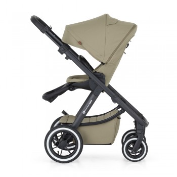 PETITE&MARS Kočík kombinovaný ICON 2v1 Mossy Green LITE AIR + Core Pro i-Size Black Grey + Báza
