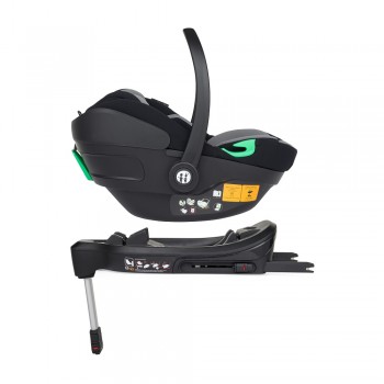 PETITE&MARS Kočík kombinovaný ICON 2v1 Mossy Green LITE AIR + Core Pro i-Size Black Grey + Báza