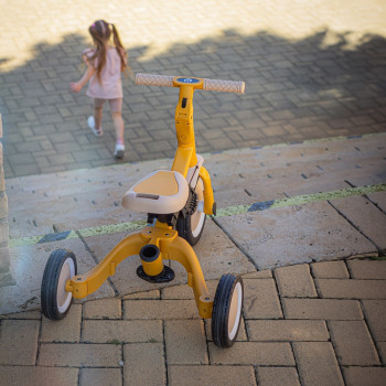 PETITE&MARS Trojkolka multifunkčná 5v1 Turbo Dusty Rose