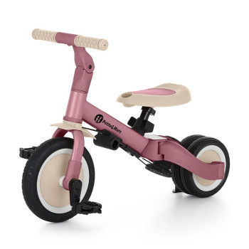 PETITE&MARS Trojkolka multifunkčná 5v1 Turbo Dusty Rose