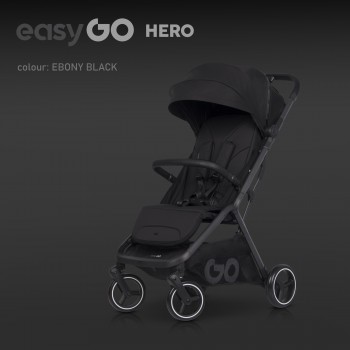 EasyGo Hero športový kočík Ebony Black