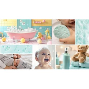 BABYONO Hubka na umývane - mint