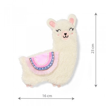 BABYONO Hračka maznáčik Lama Lulu ružová 0m+